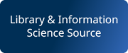 Library & Information Science Source blue background and white text logo