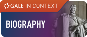 Gale in context biography logo