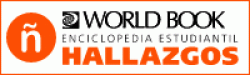 World Book Enciclopedia estudiantil hallazgos logo