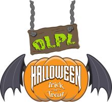 OLPL Halloween Trick-or-Treat Logo